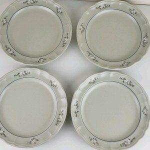 4 Pfaltzgraff HEIRLOOM Dinner Plate Stoneware 10"